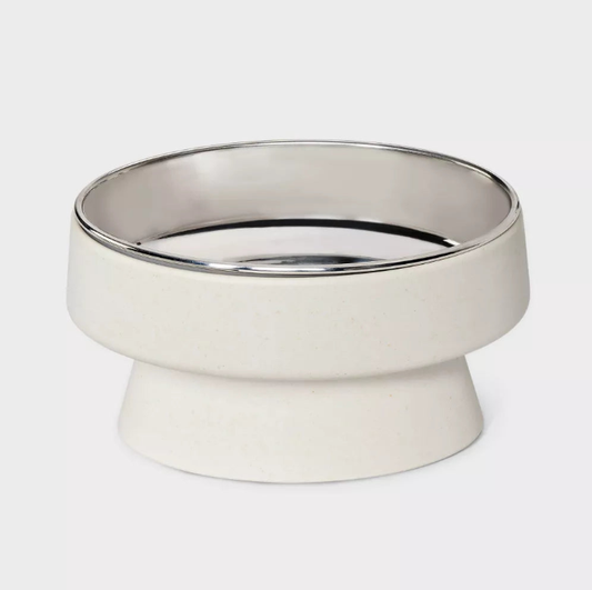 Heightened Dual-Pet Feeding Bowl