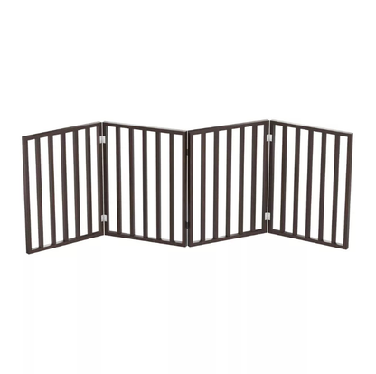 4-Panel Freestanding Foldable Indoor Pet Fence