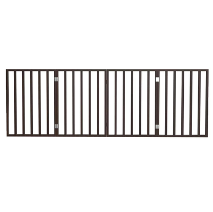 4-Panel Freestanding Foldable Indoor Pet Fence